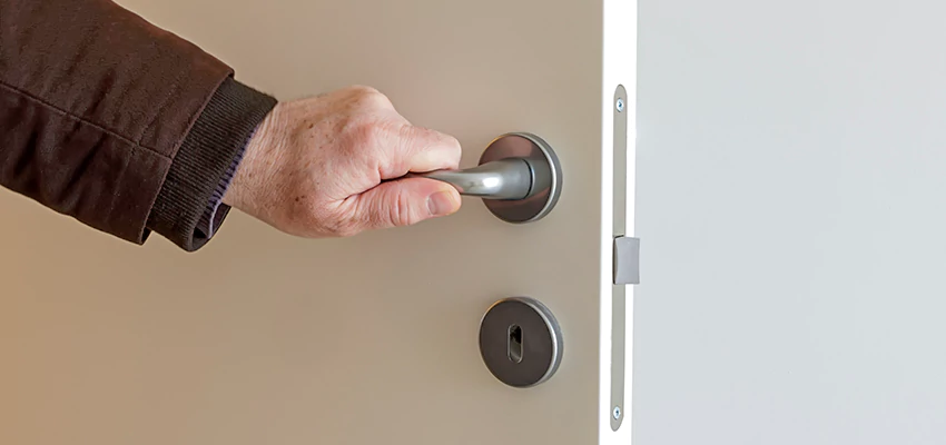 Restroom Locks Privacy Bolt Installation in Albany, California